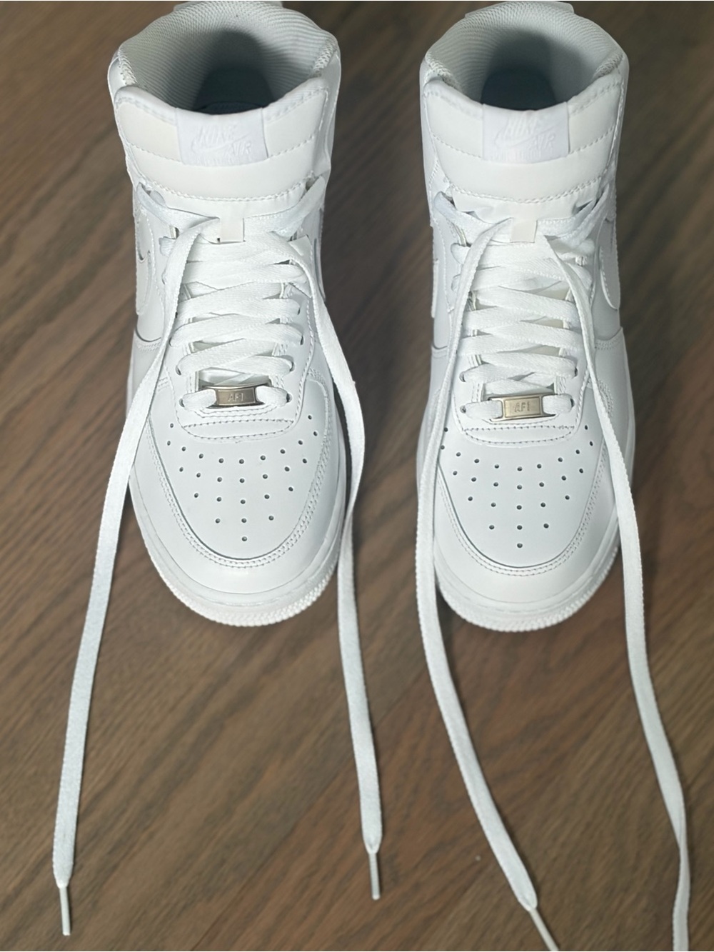 Nike Women’s Air Force 1 High Top Sneakers in White